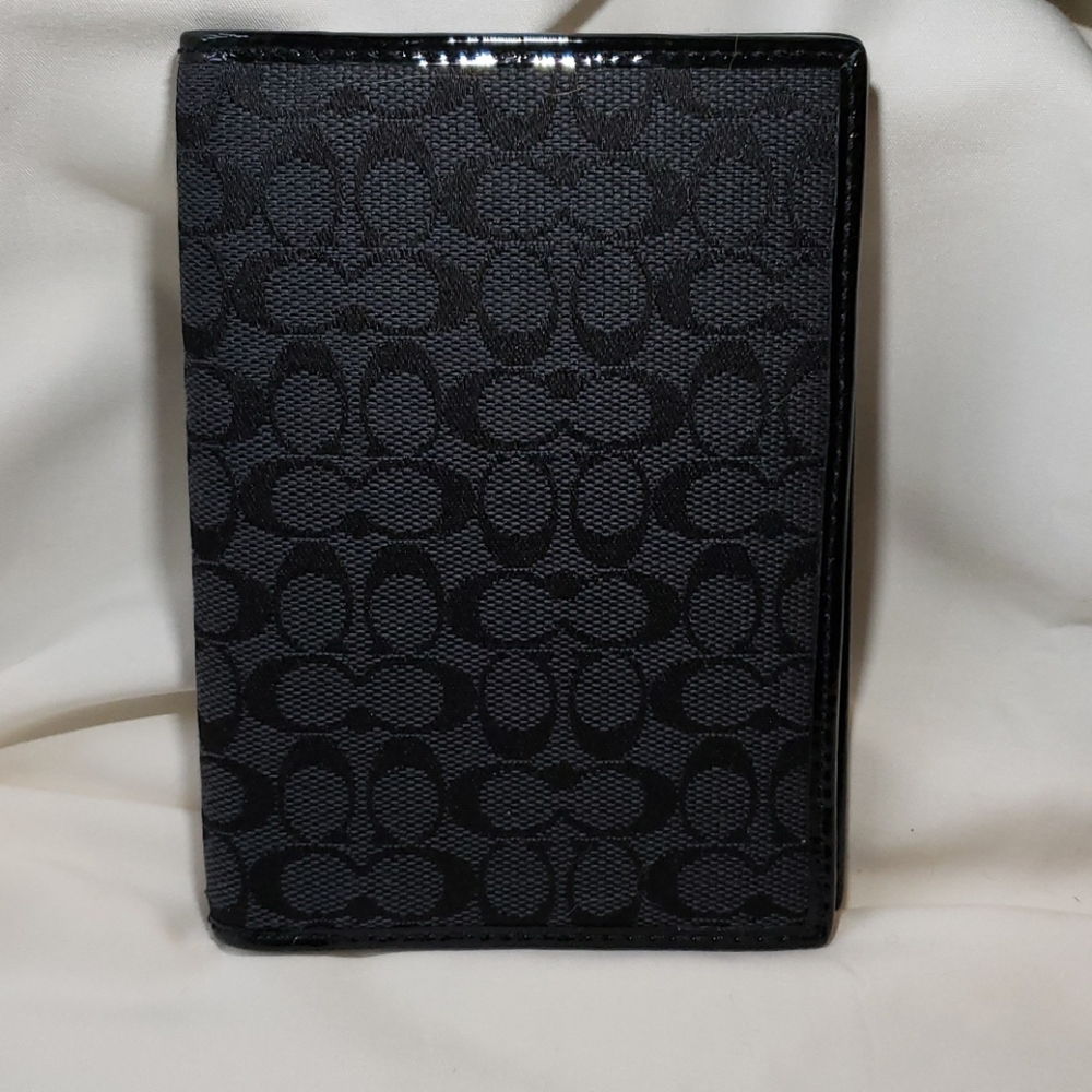 Coach Passport holder